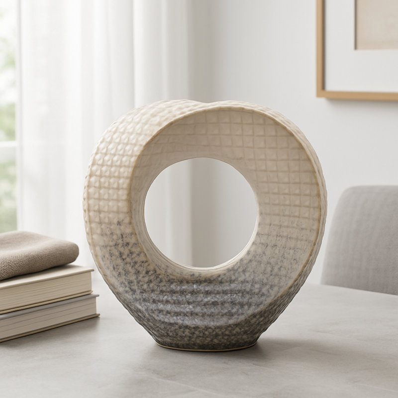 Orren Ellis Elysia Ceramic Abstract Decorative Object & Reviews